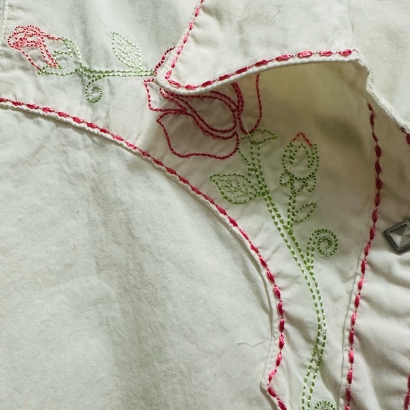 Wrangler Cream Cotton Shirt - Picture 2 of 9